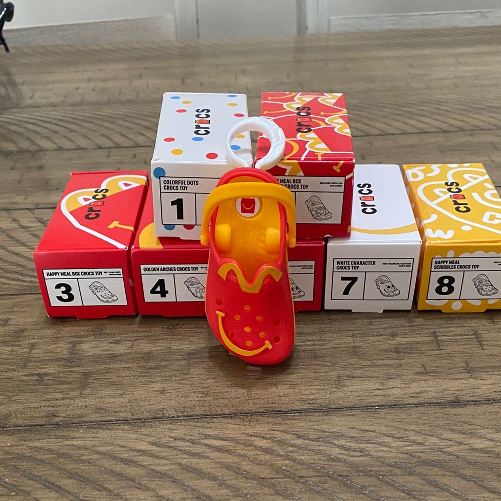 McDonald's Red and Yellow Happy Meal Toy